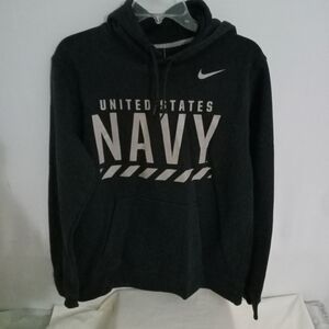 Nike Mens Navy Blue US NAVY HOODIE LARGE